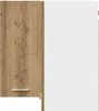 vidaXL Eck-Hängeschrank Lyon Artisan-Eiche 57x57x60 cm Produktbild-Vorschau 4