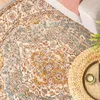 Teppich Vintage Rund - Thirza Medaillon Hellblau Bunt Produktbild-Vorschau 3