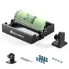A laser engraver rotary attachment with a tumbler on it, along with various accessories. Produktbild-Vorschau