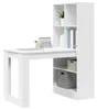 Biurko Z Półką Biały 122 X 67 X 145 Cm Materiał Podgląd zdjęcia produktu 3