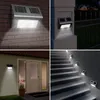 DEUBA® 4x Lampada da Parete a LED a Energia Solare con Anteprima dell’immagine prodotto 2