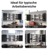 Wiltec Werkzeugschrank aus Stahl grau 60x120x19cm Produktbild-Vorschau 8