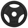 Disco olimpico VirtuFit in ghisa 10 kg 50 mm 3 impugnature Anteprima dell’immagine prodotto 2