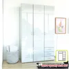 Kondela Kleiderschrank Gwen 70427 3D - Weiß Hochglanz Produktbild-Vorschau 2