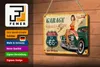 Blechschild Pinup 18x12cm Retro Garage open 24 hours Produktbild-Vorschau 3