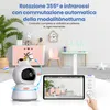 Extralink Reya Baby Monitor MO570 con Monitor da 5", VOX, Anteprima dell’immagine prodotto 2