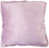 Kissen - 50 x 50 cm - Fliederfarben - Polyester - Velours Produktbild-Vorschau 2