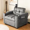 Rozkładana sofa jednoosobowa Sweiko 3 w 1 - z uchwytami na Podgląd zdjęcia produktu 7