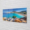 Glasbilder 140x70 Wandkunst Griechenland Küste Produktbild-Vorschau 2
