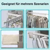 Wäscheständer, wäscheständer wandmontage, platzsparender Produktbild-Vorschau 6