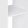 vidaXL Barový stôl biely 60x60x110 cm Náhľad obrázku produktu 4