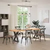 vidaXL Esstisch Beine 2 Stück Anthrazit 80x(72-73,3) cm Produktbild-Vorschau 2