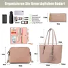 Shopper 3-Tlg Handtasche Damen Schultertasche Handtaschen Produktbild-Vorschau 6