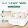 Emerio Smart Eierkoker EB-115560.14 – 6 Eieren – 400 W – Productafbeelding-voorbeeld 2