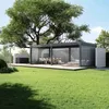 Weide Sonnenrollo für Weide Pergola | anthrazit Produktbild-Vorschau 5