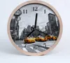 Holzuhr 20fi cm wanduhr - Taxi-Auto Produktbild-Vorschau 1