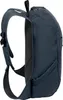 Side view of a dark blue backpack. Produktbild-Vorschau