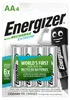 4 X piles rechargeables Energizer R6/Aa Ni-Mh 2300Mah Voir les images du produit 1