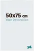 A graphic advertising a picture frame with dimensions and a tagline. Produktbild-Vorschau