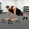 2x dřevěné Push Up Bars Trojúhelníková ruční stojanová Náhled obrázku produktu 3