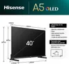 Fernseher 40Zoll Schwarz Full HD Auflösung VIDAA U6 QLED Produktbild-Vorschau 23