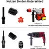 Adaptér 1 1/4" UNC na SDS MAX pro diamantový vrták ? Náhled obrázku produktu 4