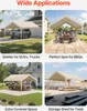Toit de remplacement pour carport VEVOR, 3,65x6,09 m, bâche Voir les images du produit 6