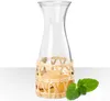 Glaskaraffe Karaffe 1.2 L Hochwertige Karaffe Glas geeignet Produktbild-Vorschau 4