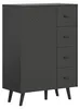 Kommode Linea | mit Schubkästen | grau Produktbild-Vorschau 1