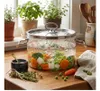 4,5L Glastopf mit Deckel aus Borosilikatglas | Produktbild-Vorschau 2