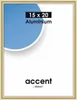 Cadre alu Nielsen Accent 15x20 cm or Voir les images du produit 1