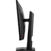 Side view of a black computer monitor on a white background. Produktbild-Vorschau