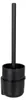 WENKO Turbo-Loc WC-Garnitur Carpino in Schwarz 9,5 x 35 x Produktbild-Vorschau 1