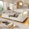 Flieks Hydraulisches Schlafsofa 140x200cm mit Led, Produktbild-Vorschau 6
