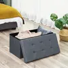 SONGMICS Skladacia plátenná lavica 76 x 38 x 38 cm do 300 Náhľad obrázku produktu 3