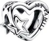 Sterlingsilber Moments Slide-Charm Familie Herz Sterne von Produktbild-Vorschau 7