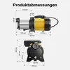 XPOtool Meerlaags centrifugaalpompen, 10200 liter per uur, Productafbeelding-voorbeeld 12