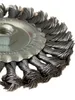 24x Scheibenbürsten 100 mm Bürsten gezopft Drahtbürsten Produktbild-Vorschau 6