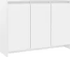 vidaXL Credenza bianca 102x33x75 cm Materiale a base di Anteprima dell’immagine prodotto 2