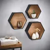 Wandregal BEN, 3er-Set aus MDF, modern, 37 cm breit, 32,2 Produktbild-Vorschau 4