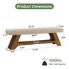 140 cm lange Sitzbänke mit Kissen und Schuhablage, Produktbild-Vorschau 9