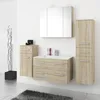 TOP Badmöbel / Badezimmer Regina 5tlg. Set in Sonoma Eiche Produktbild-Vorschau 1