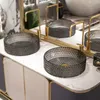 Rea Aufsatzwaschbecken Cristal Grey 39 mit silberem Ring Produktbild-Vorschau 2