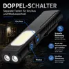 LED EDC Taschenlampe USB-C, ideal für Camping, Notfall, Produktbild-Vorschau 6