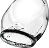 Close-up view of the bottom of a clear glass bottle. Podgląd zdjęcia produktu