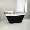 Duschspa 170x78cm freistehende ovale Acryl-Badewanne in Produktbild-Vorschau 3