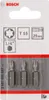 Schrauberbit Extra-Hart T15, 25 mm, 3er-Pack Produktbild-Vorschau 1