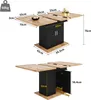 MODFU Rozkládací stůl s úložným prostorem 110-1407076 cm, Náhled obrázku produktu 6