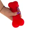 Bone Chew Mit Quietschwürfel Hundspielzeug Produktbild-Vorschau 4