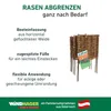 Beeteinfassung aus Weide eckig Produktbild-Vorschau 5